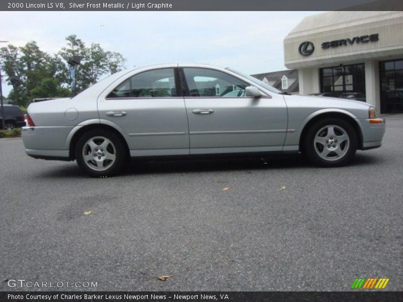 Silver Frost Metallic / Light Graphite 2000 Lincoln LS V8