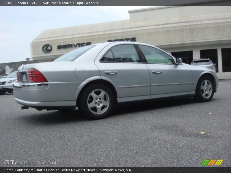 Silver Frost Metallic / Light Graphite 2000 Lincoln LS V8