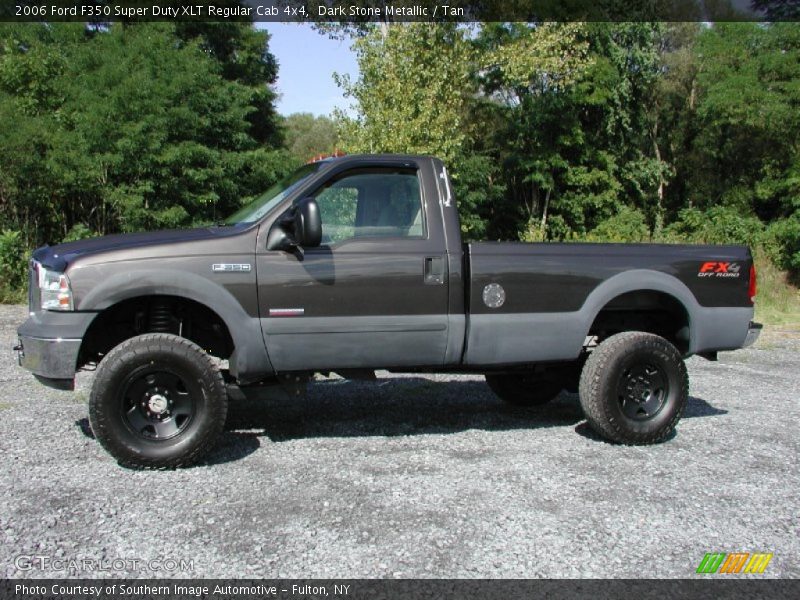  2006 F350 Super Duty XLT Regular Cab 4x4 Dark Stone Metallic