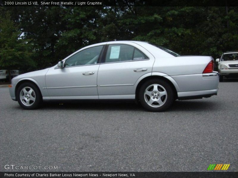 Silver Frost Metallic / Light Graphite 2000 Lincoln LS V8