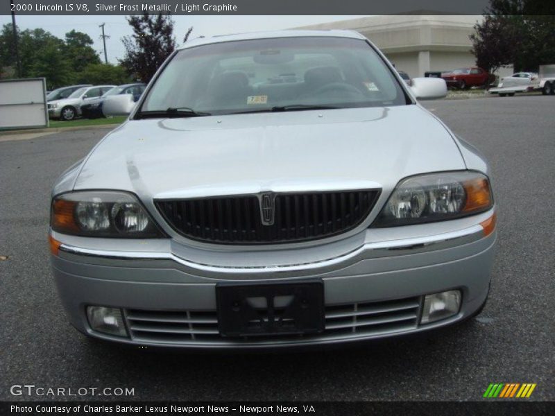 Silver Frost Metallic / Light Graphite 2000 Lincoln LS V8