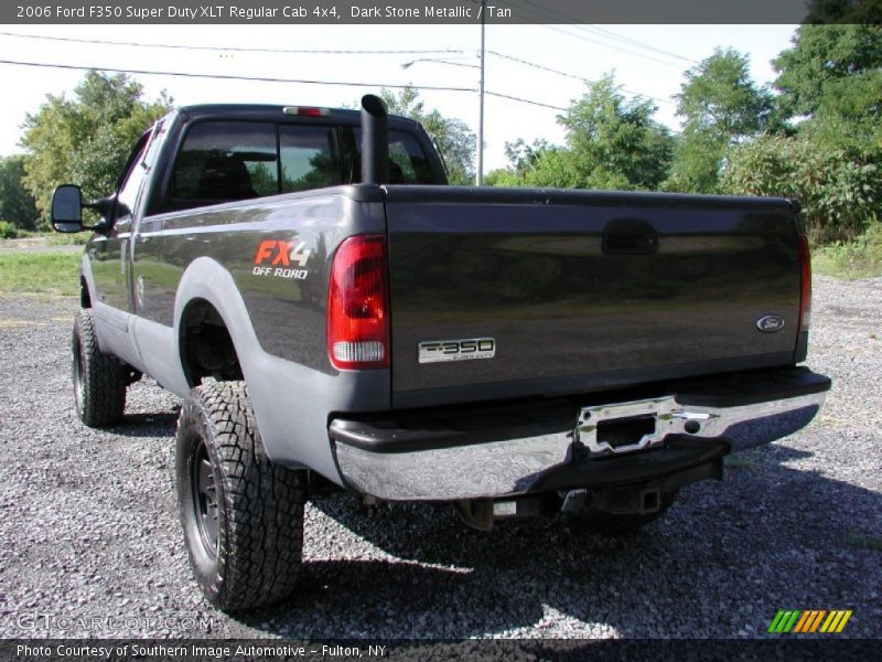 Dark Stone Metallic / Tan 2006 Ford F350 Super Duty XLT Regular Cab 4x4