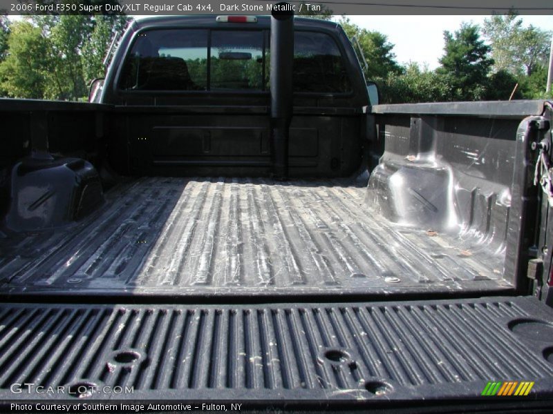 Dark Stone Metallic / Tan 2006 Ford F350 Super Duty XLT Regular Cab 4x4