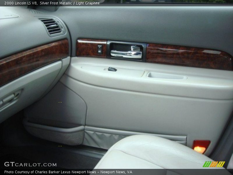 Silver Frost Metallic / Light Graphite 2000 Lincoln LS V8