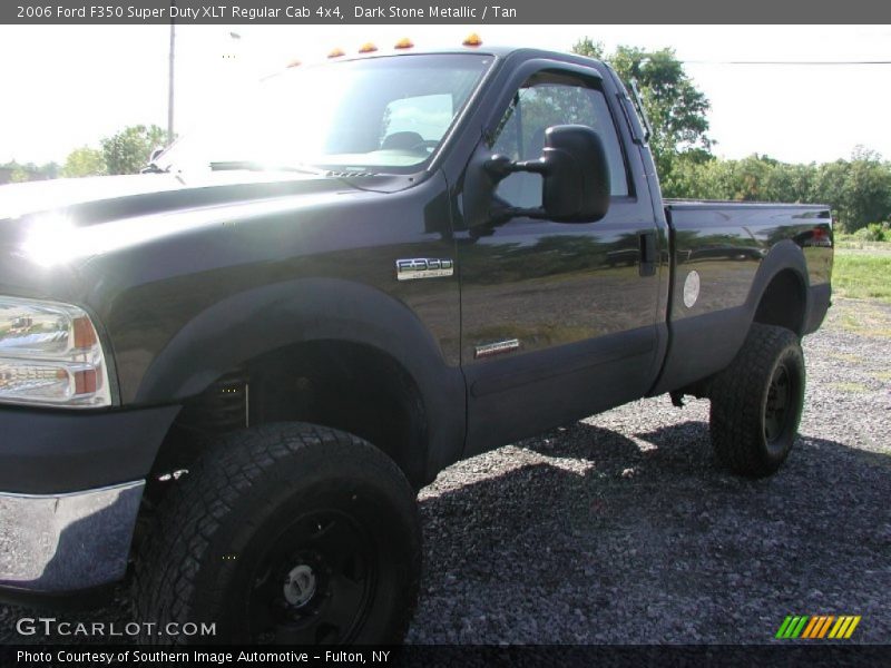 Dark Stone Metallic / Tan 2006 Ford F350 Super Duty XLT Regular Cab 4x4