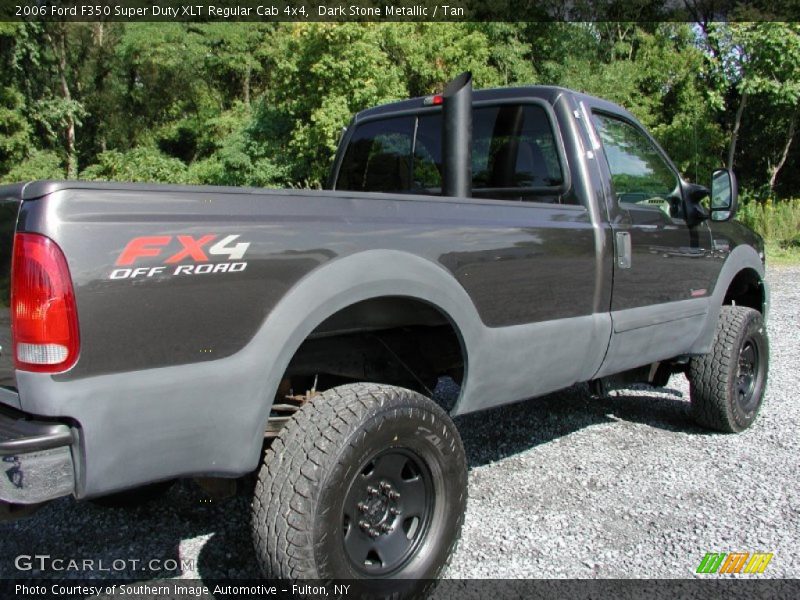 Dark Stone Metallic / Tan 2006 Ford F350 Super Duty XLT Regular Cab 4x4