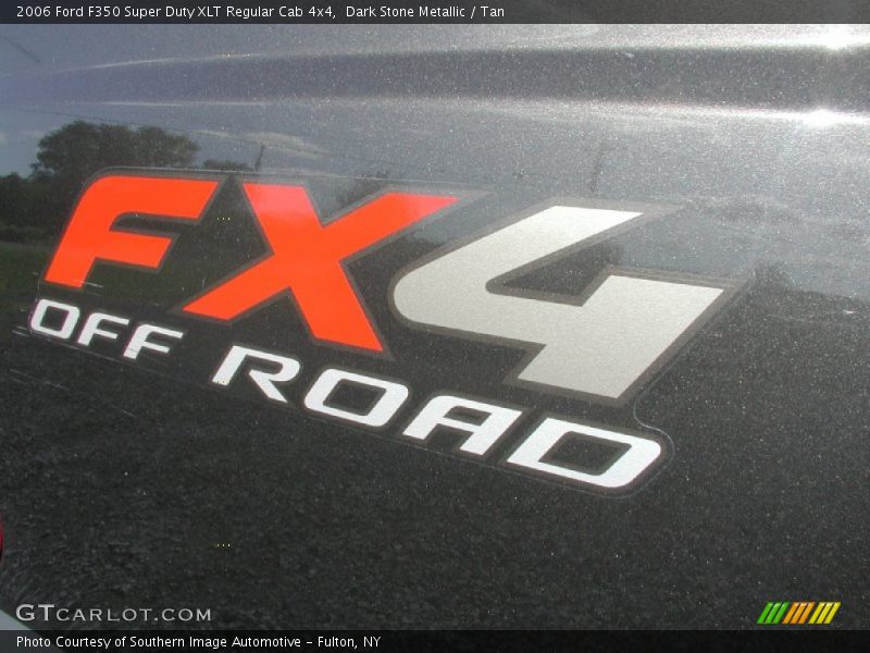 Dark Stone Metallic / Tan 2006 Ford F350 Super Duty XLT Regular Cab 4x4
