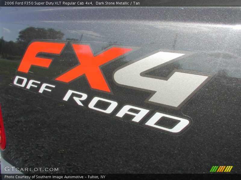Dark Stone Metallic / Tan 2006 Ford F350 Super Duty XLT Regular Cab 4x4
