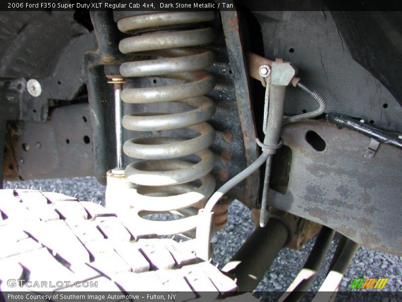Dark Stone Metallic / Tan 2006 Ford F350 Super Duty XLT Regular Cab 4x4