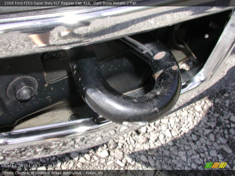 Dark Stone Metallic / Tan 2006 Ford F350 Super Duty XLT Regular Cab 4x4