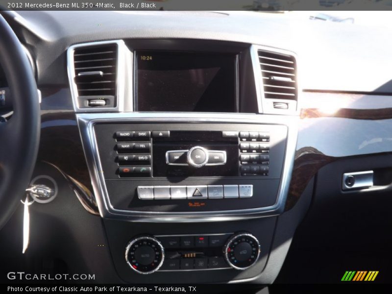 Black / Black 2012 Mercedes-Benz ML 350 4Matic