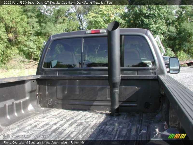 Dark Stone Metallic / Tan 2006 Ford F350 Super Duty XLT Regular Cab 4x4