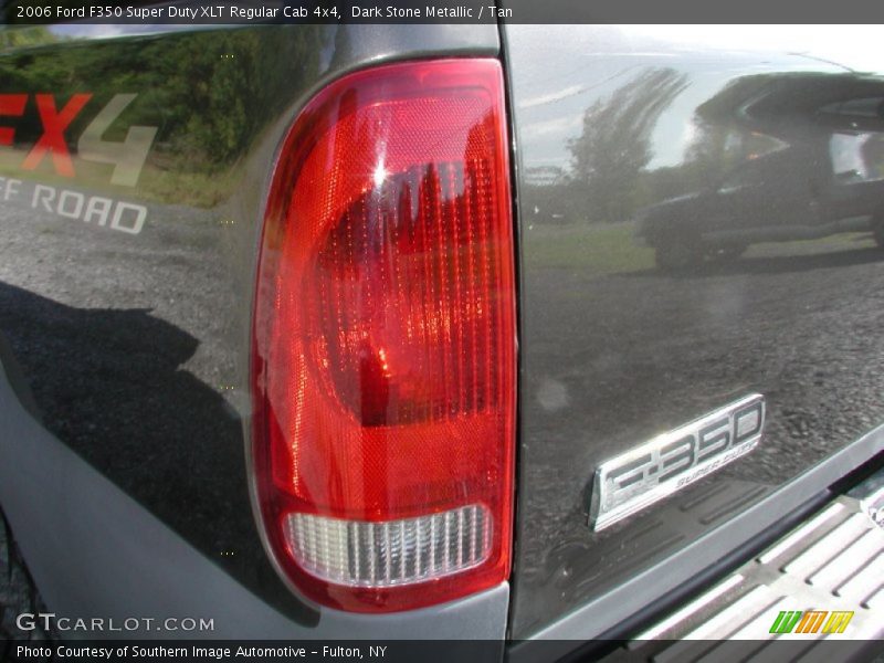 Dark Stone Metallic / Tan 2006 Ford F350 Super Duty XLT Regular Cab 4x4