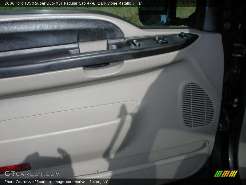 Dark Stone Metallic / Tan 2006 Ford F350 Super Duty XLT Regular Cab 4x4
