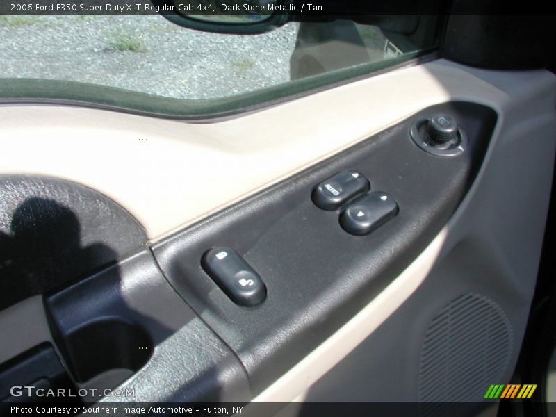 Dark Stone Metallic / Tan 2006 Ford F350 Super Duty XLT Regular Cab 4x4