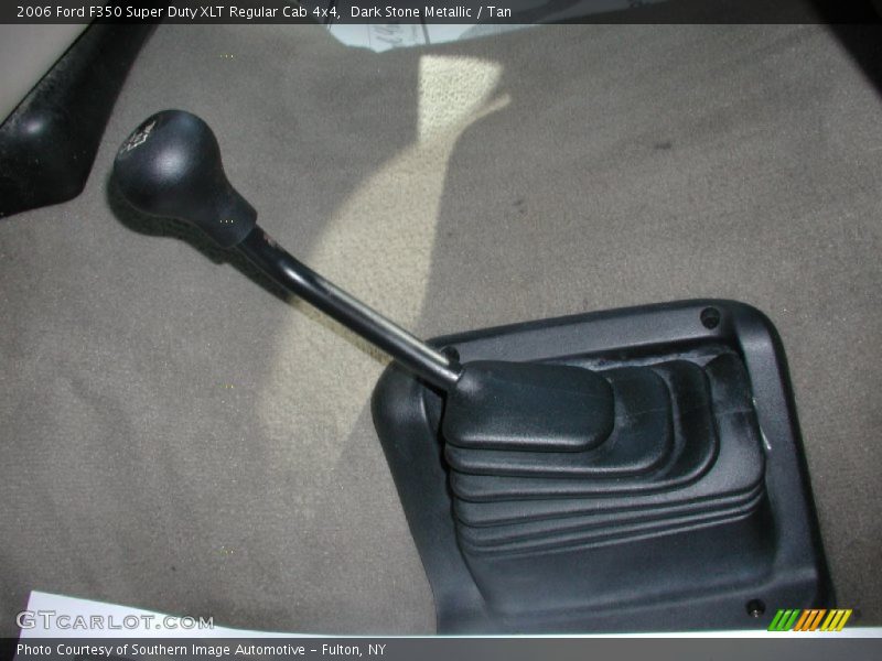 Dark Stone Metallic / Tan 2006 Ford F350 Super Duty XLT Regular Cab 4x4