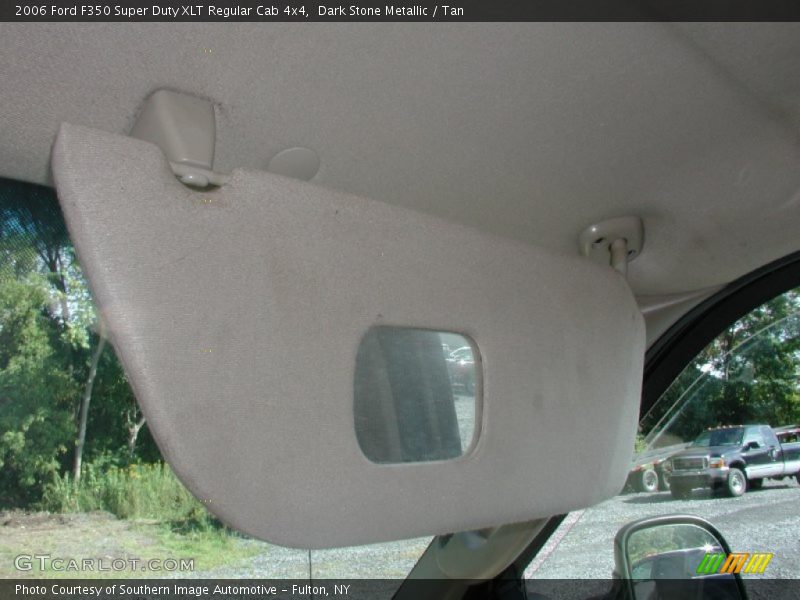 Dark Stone Metallic / Tan 2006 Ford F350 Super Duty XLT Regular Cab 4x4