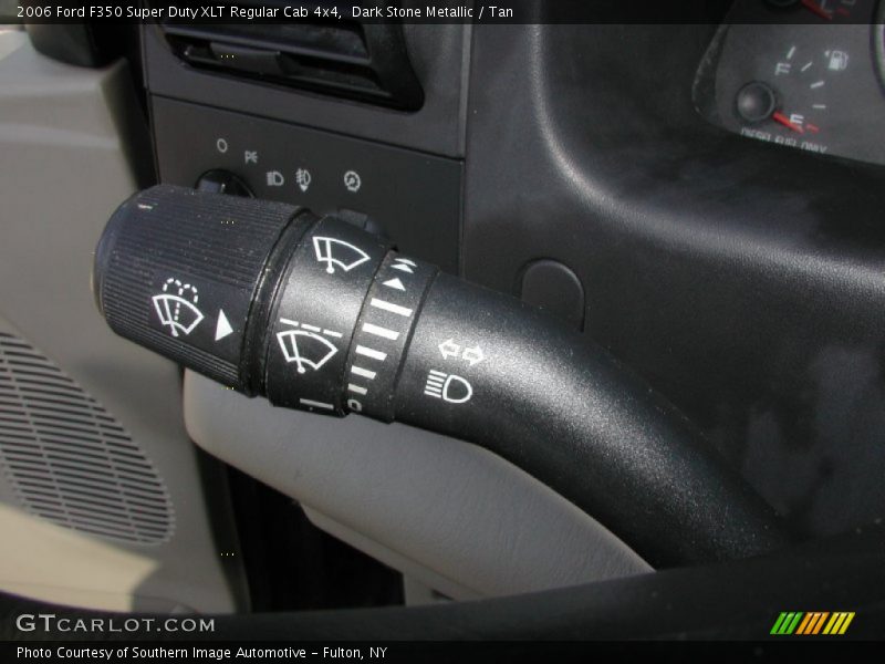 Dark Stone Metallic / Tan 2006 Ford F350 Super Duty XLT Regular Cab 4x4