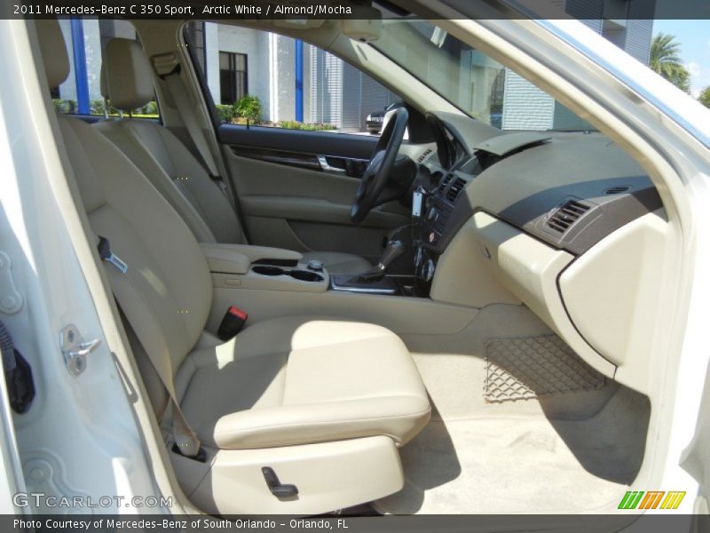 Arctic White / Almond/Mocha 2011 Mercedes-Benz C 350 Sport