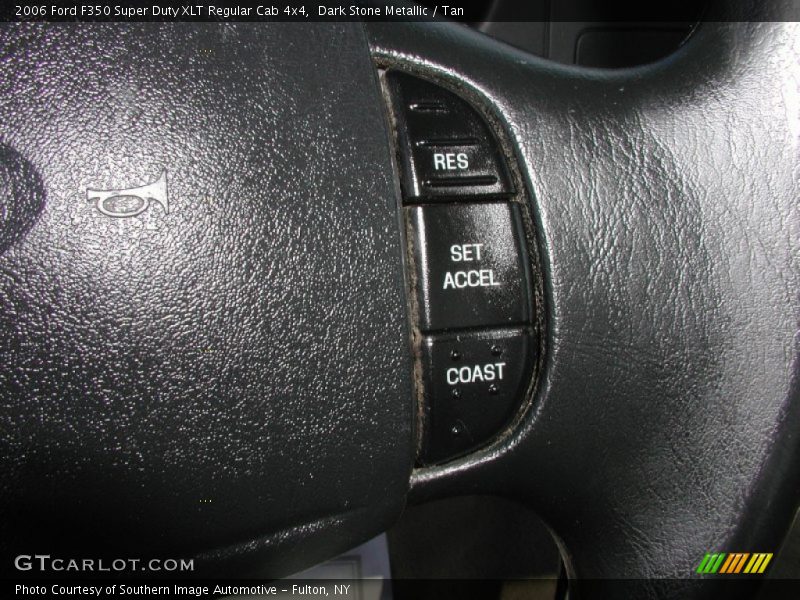 Dark Stone Metallic / Tan 2006 Ford F350 Super Duty XLT Regular Cab 4x4