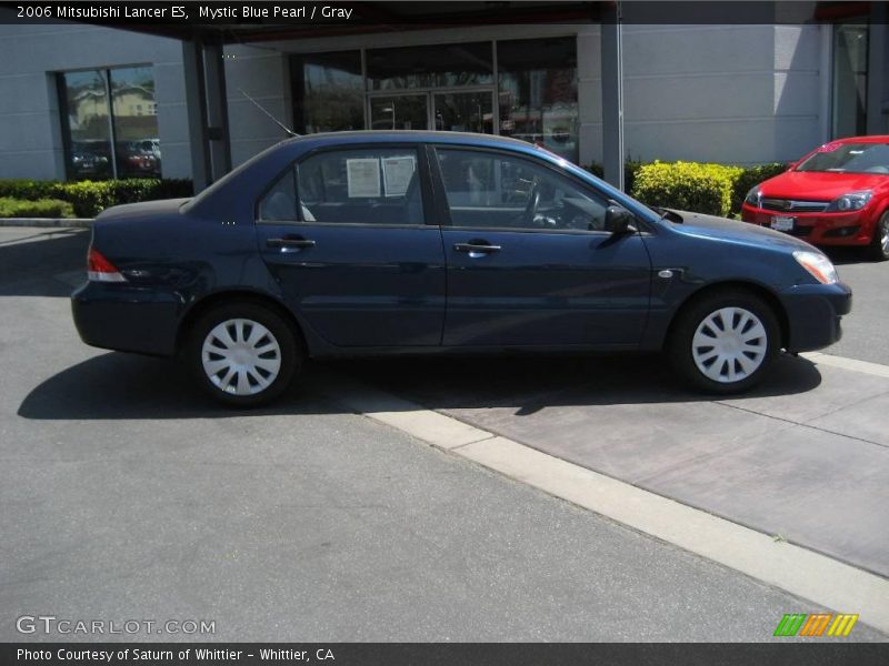 Mystic Blue Pearl / Gray 2006 Mitsubishi Lancer ES