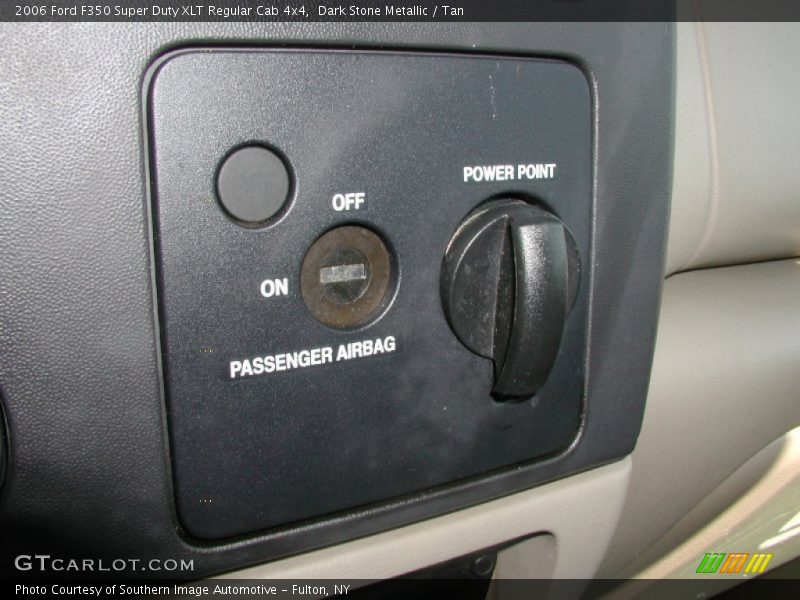 Dark Stone Metallic / Tan 2006 Ford F350 Super Duty XLT Regular Cab 4x4