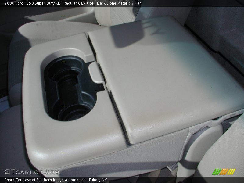 Dark Stone Metallic / Tan 2006 Ford F350 Super Duty XLT Regular Cab 4x4