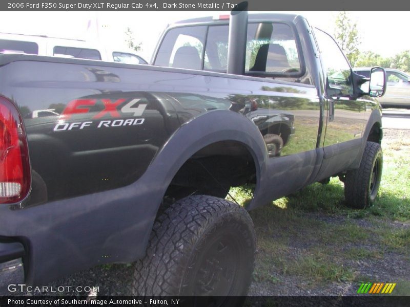 Dark Stone Metallic / Tan 2006 Ford F350 Super Duty XLT Regular Cab 4x4