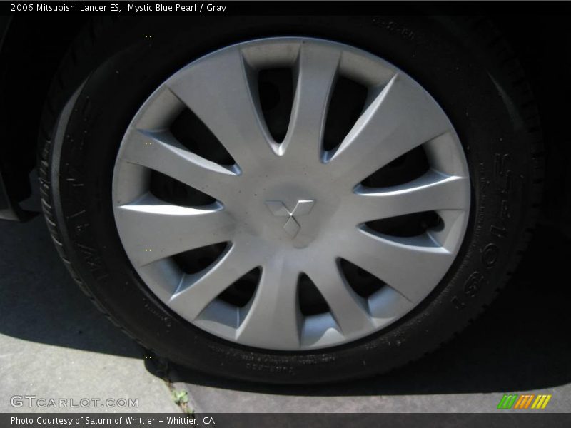 Mystic Blue Pearl / Gray 2006 Mitsubishi Lancer ES