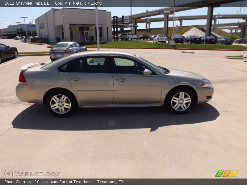 Gold Mist Metallic / Ebony 2012 Chevrolet Impala LT