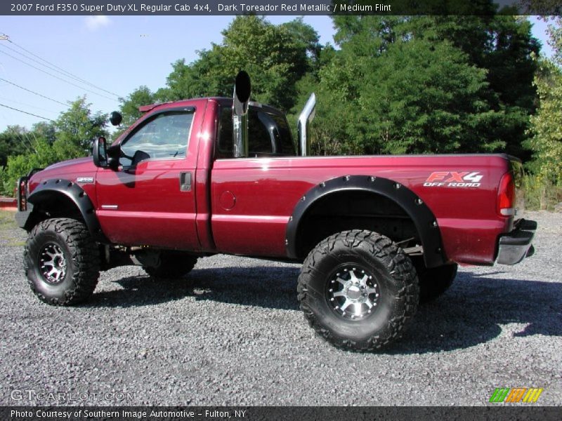  2007 F350 Super Duty XL Regular Cab 4x4 Dark Toreador Red Metallic