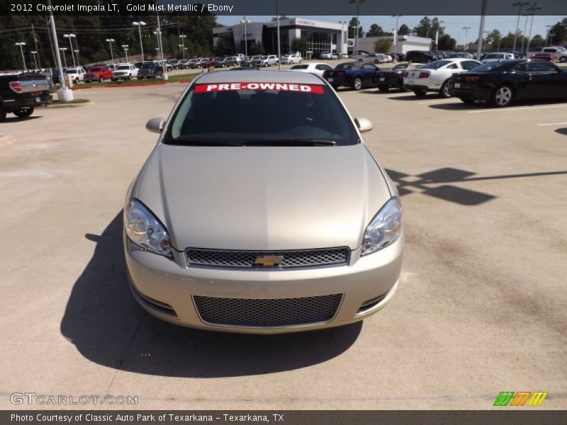 Gold Mist Metallic / Ebony 2012 Chevrolet Impala LT