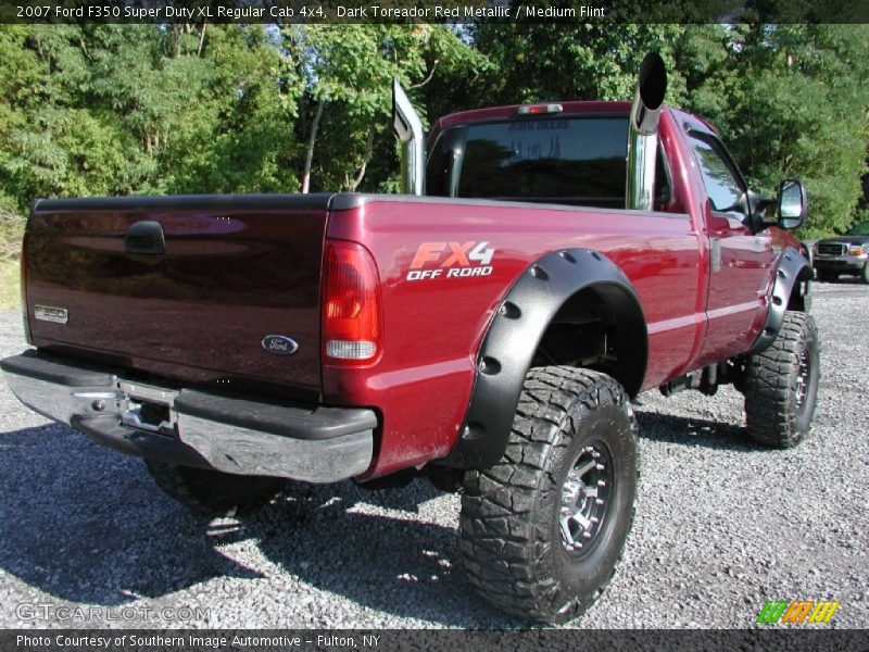  2007 F350 Super Duty XL Regular Cab 4x4 Dark Toreador Red Metallic