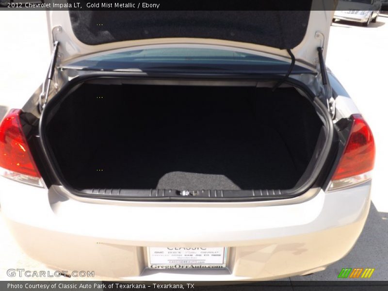 Gold Mist Metallic / Ebony 2012 Chevrolet Impala LT