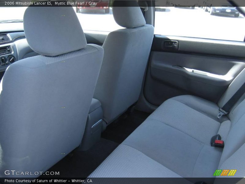 Mystic Blue Pearl / Gray 2006 Mitsubishi Lancer ES