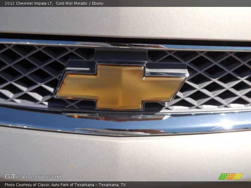Gold Mist Metallic / Ebony 2012 Chevrolet Impala LT