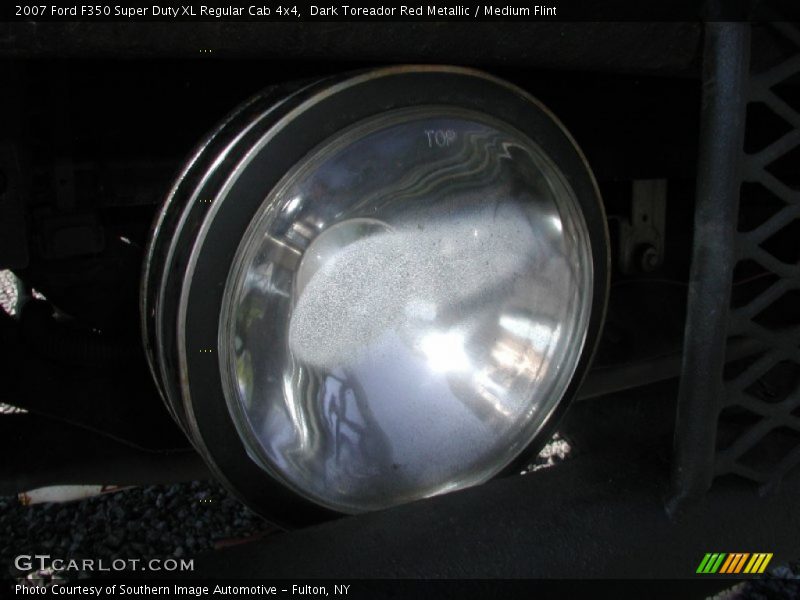 Dark Toreador Red Metallic / Medium Flint 2007 Ford F350 Super Duty XL Regular Cab 4x4
