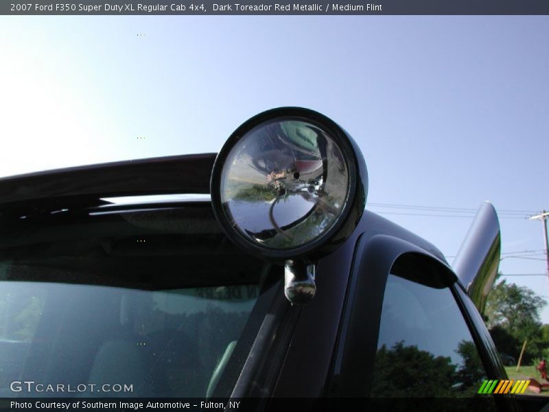 Dark Toreador Red Metallic / Medium Flint 2007 Ford F350 Super Duty XL Regular Cab 4x4