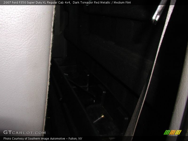 Dark Toreador Red Metallic / Medium Flint 2007 Ford F350 Super Duty XL Regular Cab 4x4