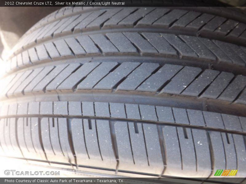 Silver Ice Metallic / Cocoa/Light Neutral 2012 Chevrolet Cruze LTZ