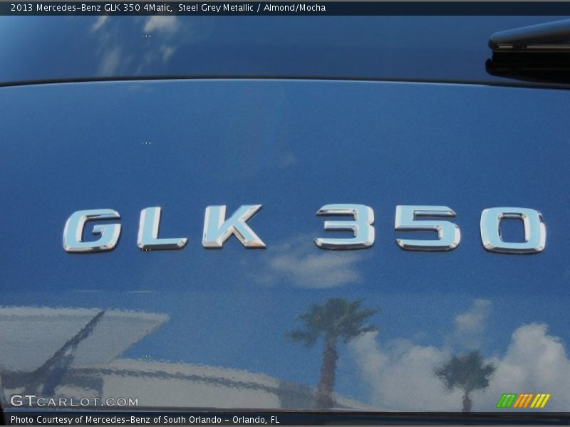 Steel Grey Metallic / Almond/Mocha 2013 Mercedes-Benz GLK 350 4Matic