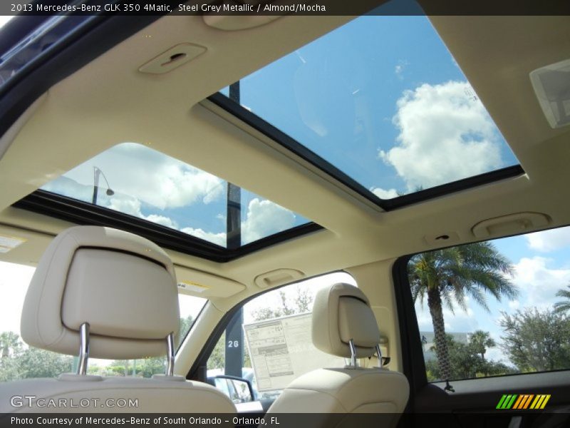 Steel Grey Metallic / Almond/Mocha 2013 Mercedes-Benz GLK 350 4Matic