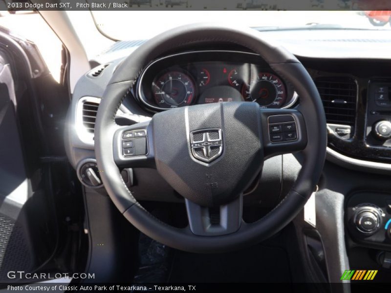 Pitch Black / Black 2013 Dodge Dart SXT