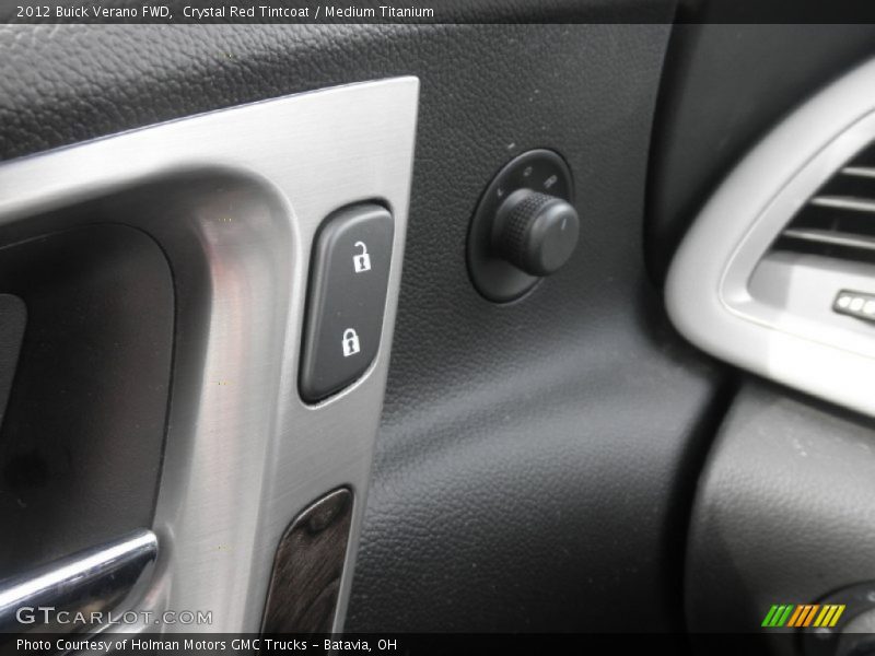Crystal Red Tintcoat / Medium Titanium 2012 Buick Verano FWD