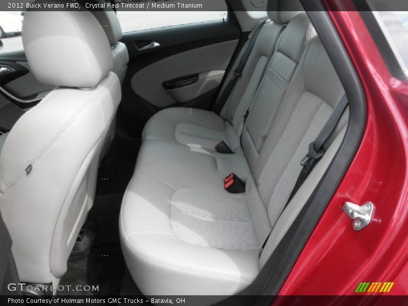 Crystal Red Tintcoat / Medium Titanium 2012 Buick Verano FWD