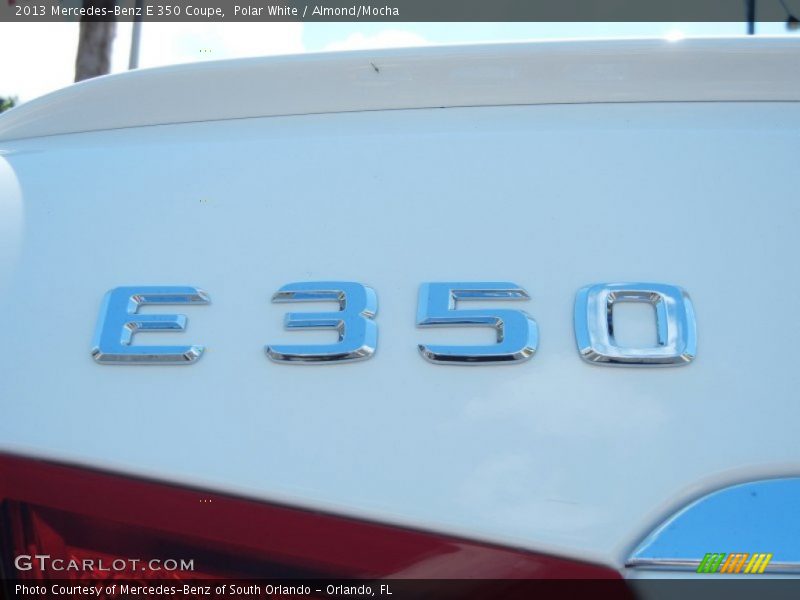 Polar White / Almond/Mocha 2013 Mercedes-Benz E 350 Coupe