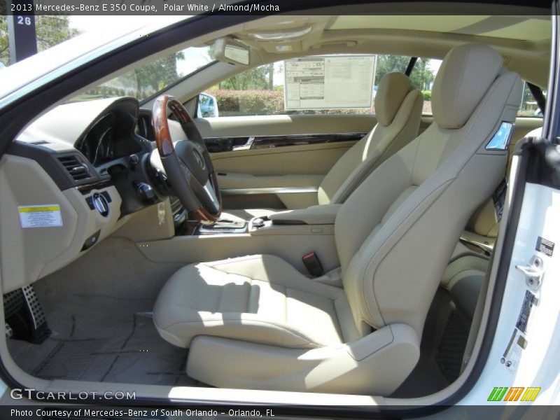 Polar White / Almond/Mocha 2013 Mercedes-Benz E 350 Coupe