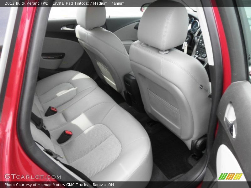 Crystal Red Tintcoat / Medium Titanium 2012 Buick Verano FWD