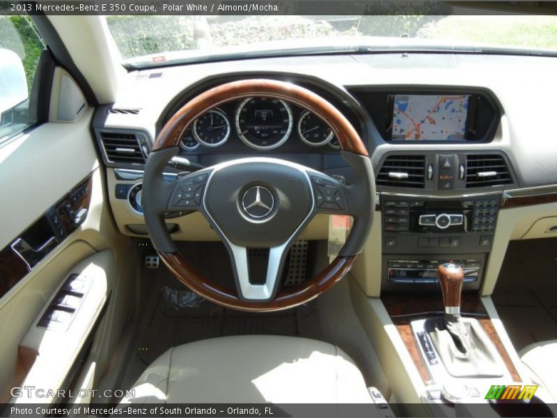 Polar White / Almond/Mocha 2013 Mercedes-Benz E 350 Coupe