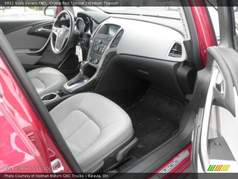 Crystal Red Tintcoat / Medium Titanium 2012 Buick Verano FWD